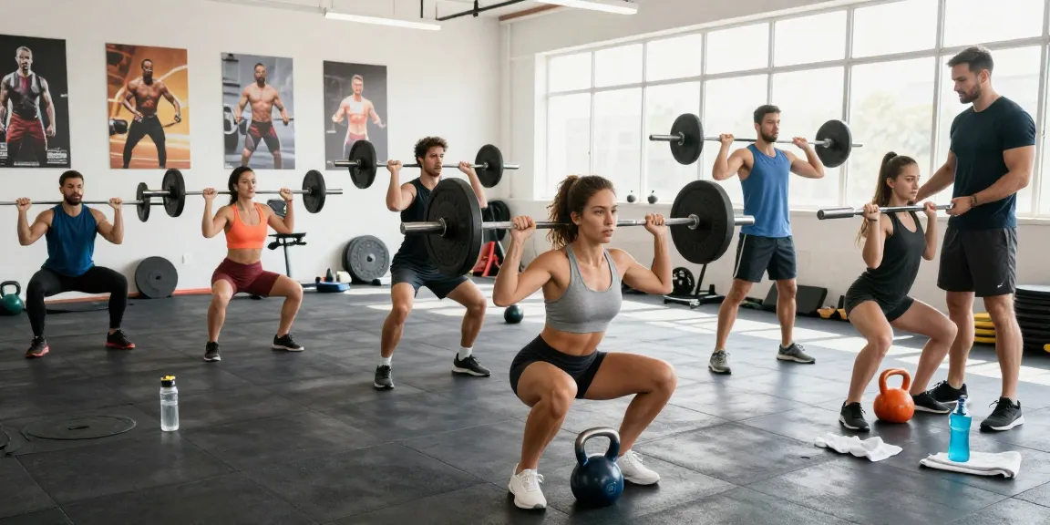 Sportler im Steroid Shop Deutschland beim Training im Fitnessstudio mit Gewichten und Equipment.