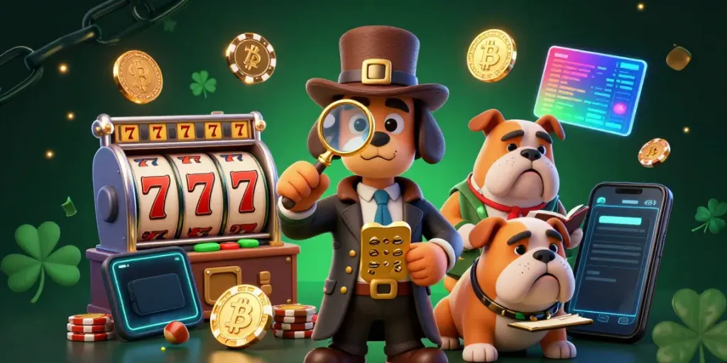 Engage with slot gacor excitement in this vibrant 3D scene featuring playful characters and colorful game elements.