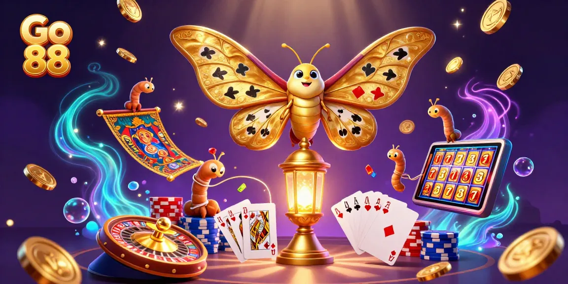 Experience Go 88's exciting casino adventures with dazzling motifs of vibrant games and sweeping visuals.