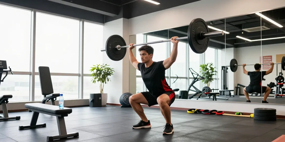 Utionon Steroids Shop für Fitnessprodukte, Athlet beim Training im modernen Fitnessstudio.