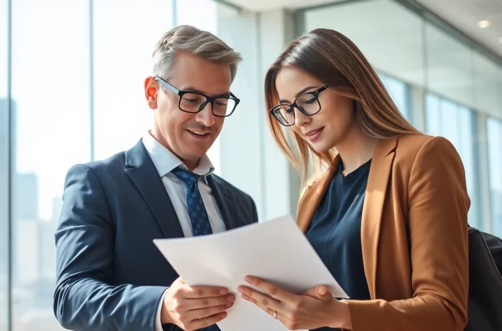 Headhunter Schweiz in einem Beratungsgespräch mit einem Kandidaten für eine neue Position